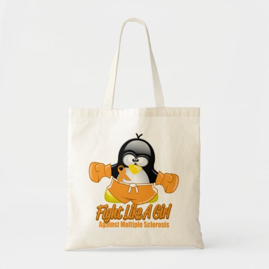 MSの戦いのペンギン トートバッグ (正面)