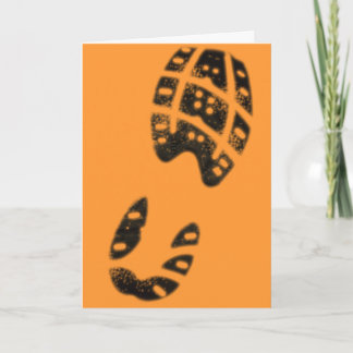 MSの歩行は感謝していしています サンキューカード