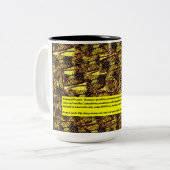 MSの認識度-百万Beez ツートーンマグカップ (正面左)