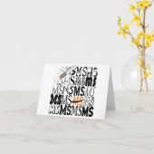 「MSを消去」Notecard カード (黄色い花)