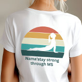 MSウォリアー、多発性硬化症、ヨガラバーギフト トライブレンドＴシャツ