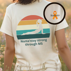 MSウォリアー、多発性硬化症、ヨガラバーギフト トライブレンドＴシャツ