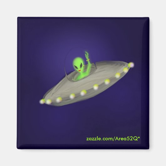 Msエイリアン磁石 マグネット (正面)