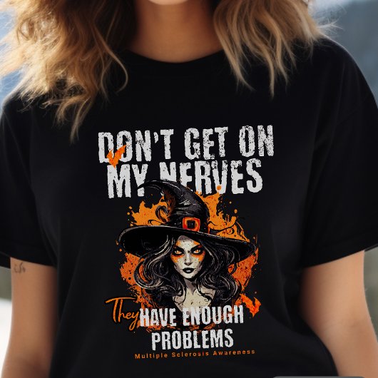 MSシャツ、皮肉な魔女Tシャツ、スプニー トライブレンドＴシャツ