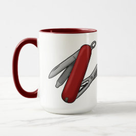 M'sスイススタイルマルチツールナイフマグパパ マグカップ