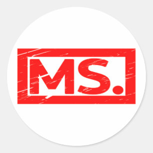 Msスタンプ ラウンドシール