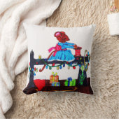 MSネズミがサンタハットを作る クッション (ブランケット)