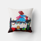 MSネズミがサンタハットを作る クッション (裏面)