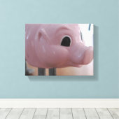 MSピギーヴィンテージ玩具プリント キャンバスプリント (インサイチュ (ウッドフロア))