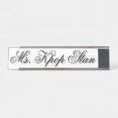 MSポップスタン デスクネームプレート (正面)