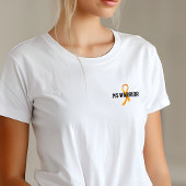 MS戦士、オレンジリボン、啓発、トレーニングジム、 Tシャツ