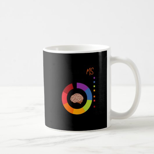 Ms脳多発性硬化症認識度 コーヒーマグカップ (右)