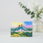 Ms自然が名刺を作成 名刺 (スタンド正面)