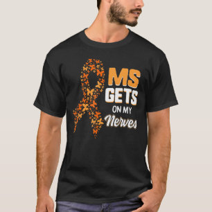 Ms認識度は私の神経多発性硬化症にかかる tシャツ
