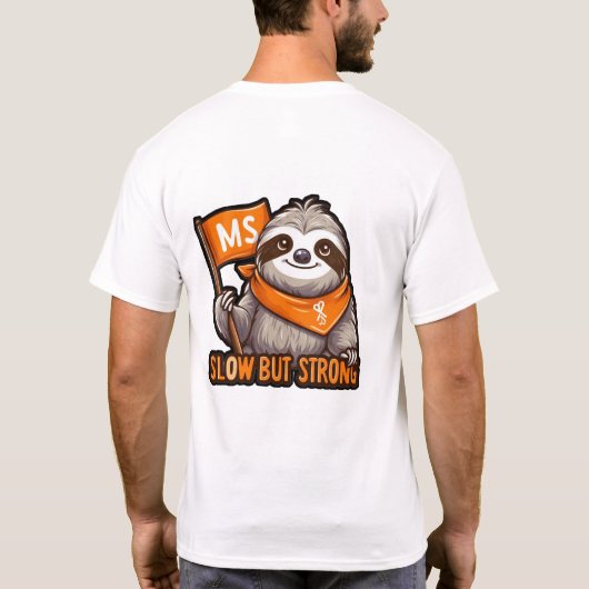 MS認識度ティー Tシャツ (裏面)