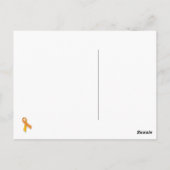 MS認識度ポストカードキュア多発性硬化症 ポストカード (裏面)