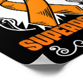 Ms認識度多発性硬化症生存者 ポスター (角)