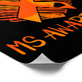 Ms認識度多発性硬化症認識度 ポスター (角)