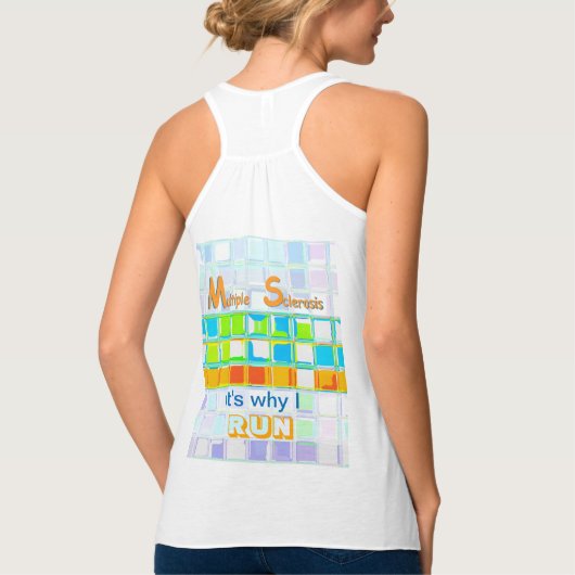 MS認識度Tシャツ～カスタムチームTシャツ タンクトップ (裏面)