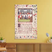 Ms370 fol.184最後の夕食 キャンバスプリント (インサイチュ (リビング))