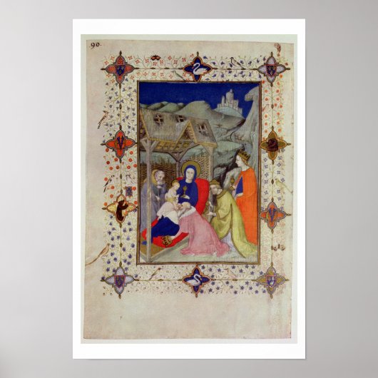 MS 11060-11061ノートルダムの時間： Sexte, Adorati ポスター (正面)