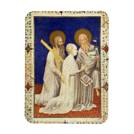 MS 11060-11061 John, Duc de Berryひざ賭け マグネット (縦)