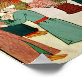 Ms 1671イスタンブールのバザール， c.1580 ポスター (角)