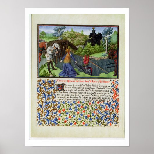 Ms 2597 Hopeが涙の川からハートを取り出す ポスター (正面)