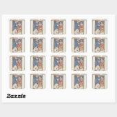 Ms 3516 f.127ノートルダムのジャグラー スクエアシール (シート)