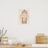 Ms 354 fol.256Vコンセントニティの木 ポスター (キッチン)