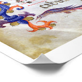 Ms 557 f.61vページ(履歴イニシャル「U」依存) ポスター (角)