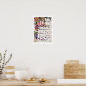 Ms 557 f.61vページ(履歴イニシャル「U」依存) ポスター (キッチン)