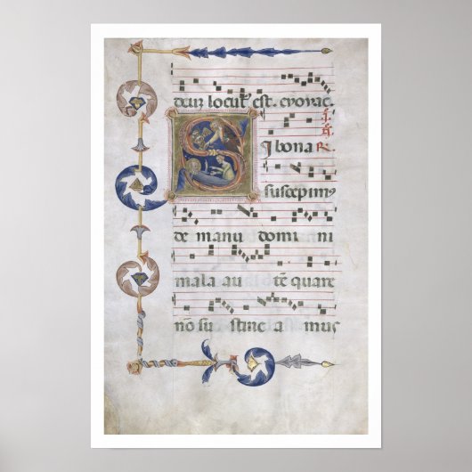 Ms 564 f.13vページ(履歴イニシャル「S」依存) ポスター (正面)