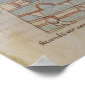 Ms 8 F.42 St. Mark the Evangelist ポスター (角)