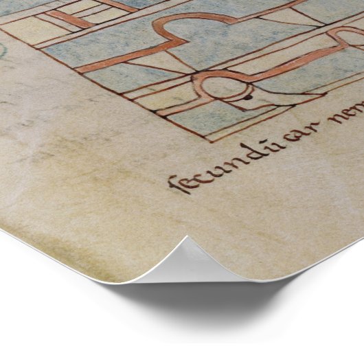 Ms 8 F.42 St. Mark the Evangelist ポスター (角)