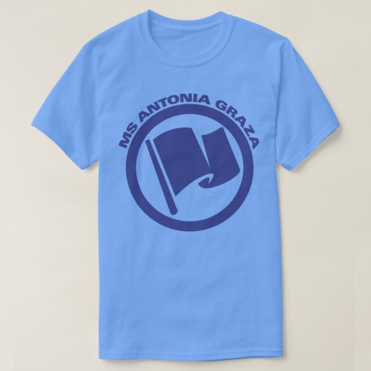 MS Antoniaグラザ Tシャツ (デザイン正面)