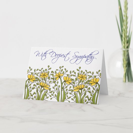 Ms Bren悔やみや弔慰 カード (正面)