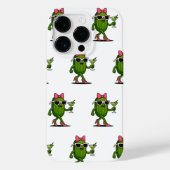 Ms. Cucumber Chic Case-Mate iPhoneケース (裏面)