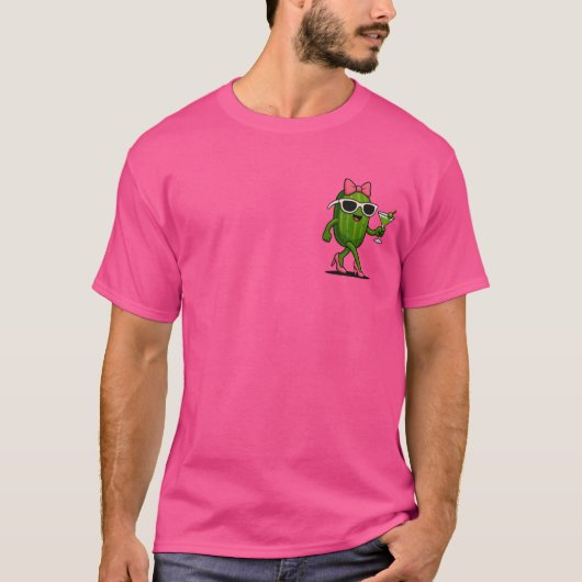 Ms. Cucumber Chic Tシャツ (正面)