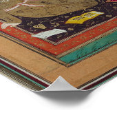 Ms D-181 fol.9 A先生とその弟子， 1674 ポスター (角)