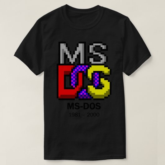 Ms DosロゴエッセンシャルTシャツ Tシャツ (デザイン正面)