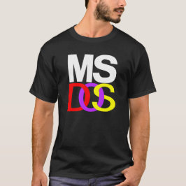 MS DOS Tシャツ