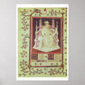 Ms Fr 13091 f.11v預言者イザヤはPsから ポスター (正面)