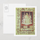 Ms Fr 13091 f.11v預言者イザヤはPsから ポストカード (正面/裏面)