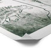 Ms Fr 19093 fol.24v Lion and Porcupine ポスター (角)