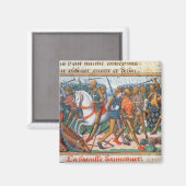 Ms Fr 5054 f.11 The Battle of Agincourt, 1415, fro マグネット (正面/裏面)