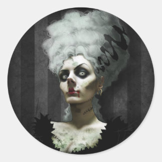 Ms Frightステッカー ラウンドシール