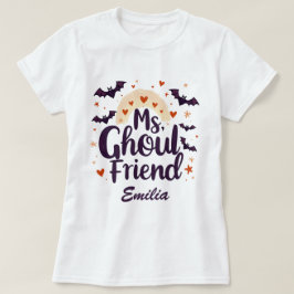 Ms Goulfriendかわいい名ハロウィーンTシャツ Tシャツ