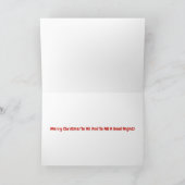 Ms. Holiday Moon & Weenie Dogs Card カード (内部)