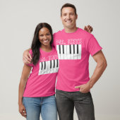 Ms. Keys Keyboard Piano Player Musical Tシャツ (ユニセックス)